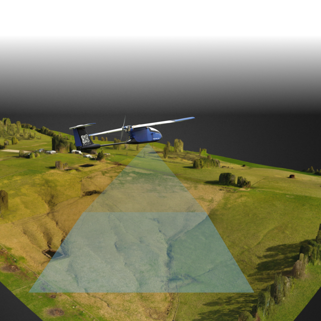 4 kamera drone untuk Fotogrametri Aerial Mapping