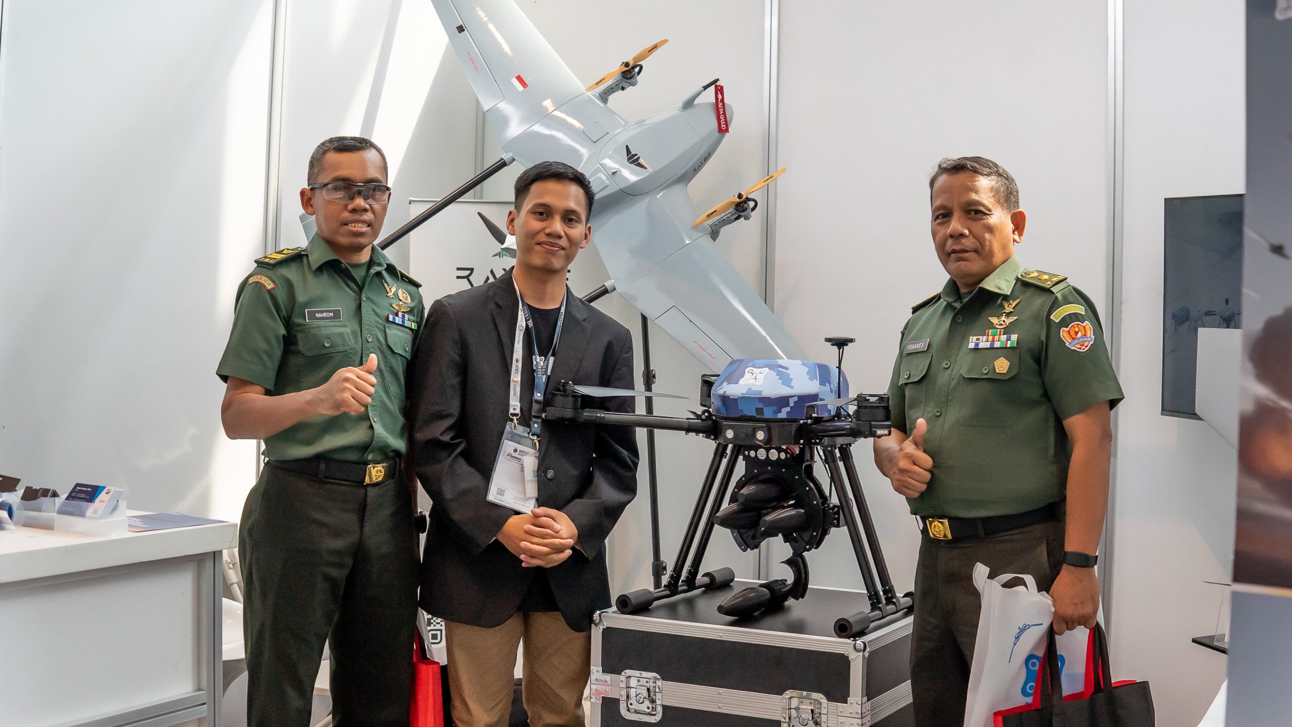 Frogs Indonesia Tampil di Indo Defence 2025, Pamerkan Drone Tempur Karya Anak Bangsa