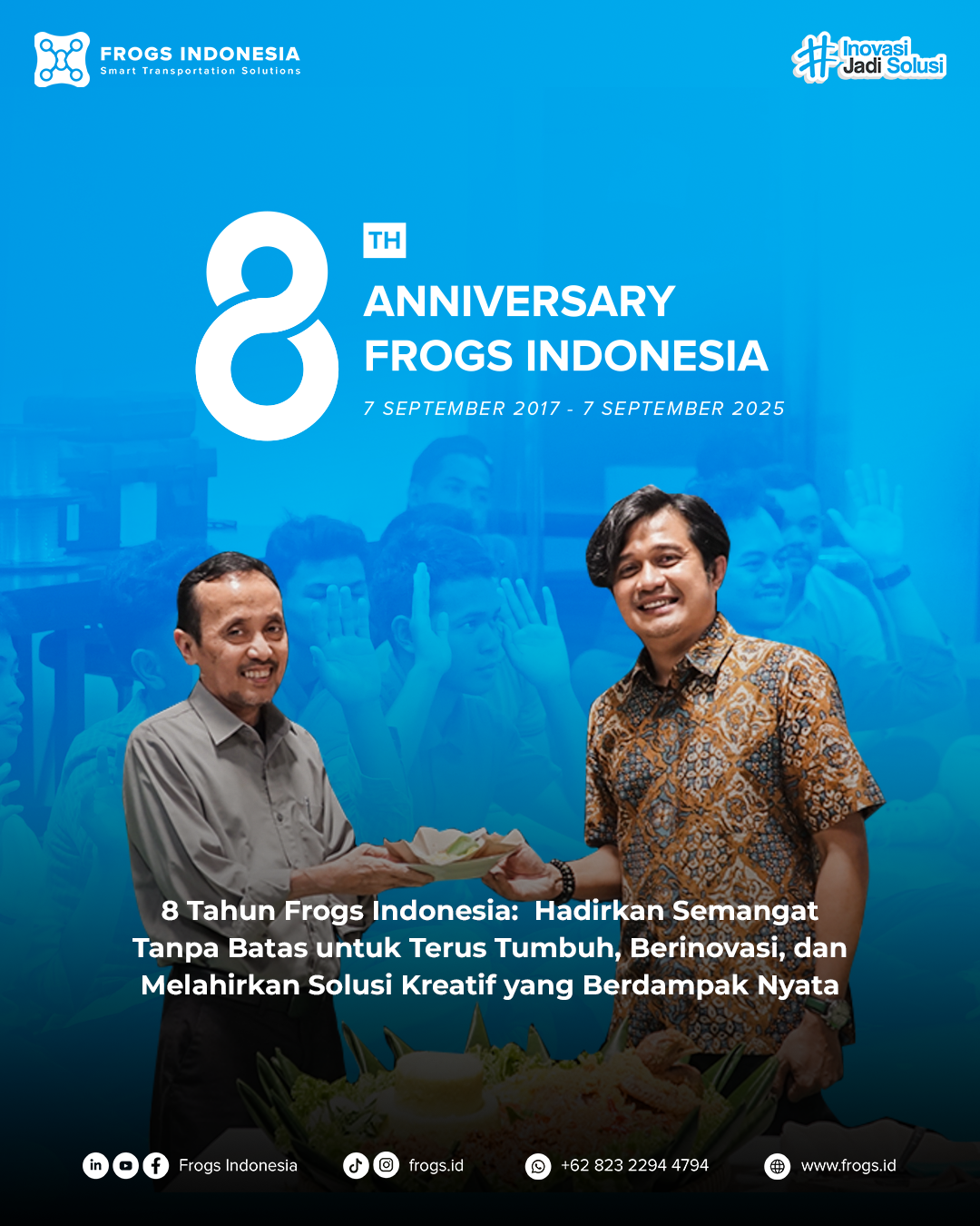 Anniversary Frogs Indonesia ke-8 tahun