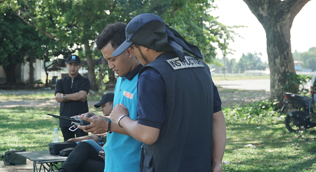 Praktek Pilot Drone Agriculture