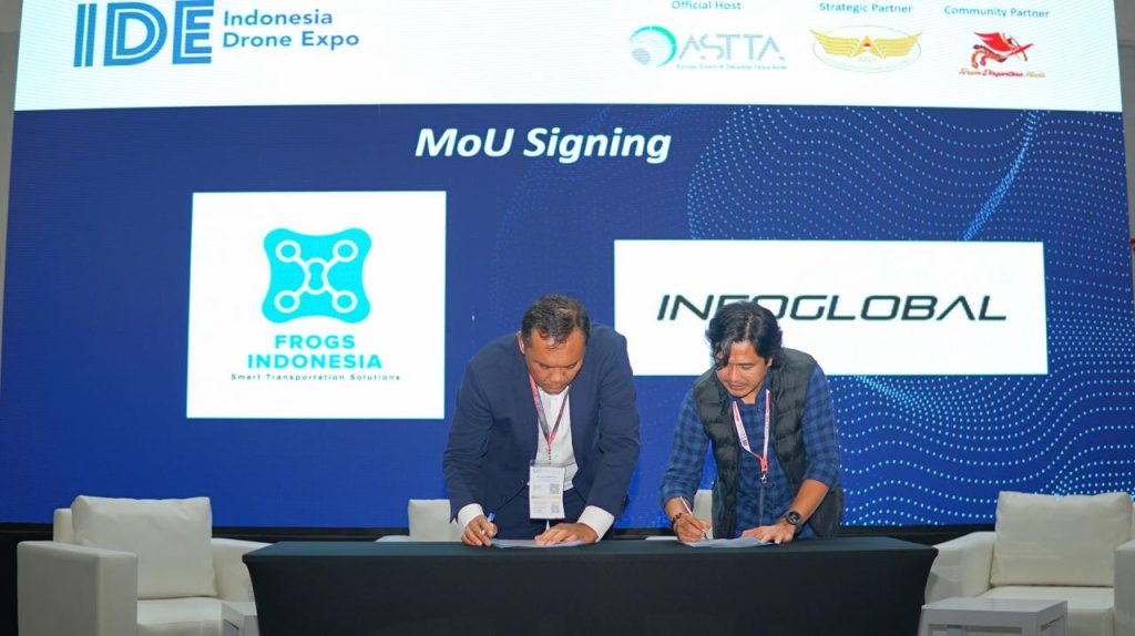 MoU Signing Frogs Indonesia dengan Infoglobal